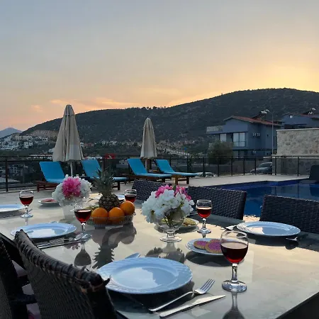 Villa With Private Pool And Sea View For 6 People In Kas, Kalkan - Awz 124 *