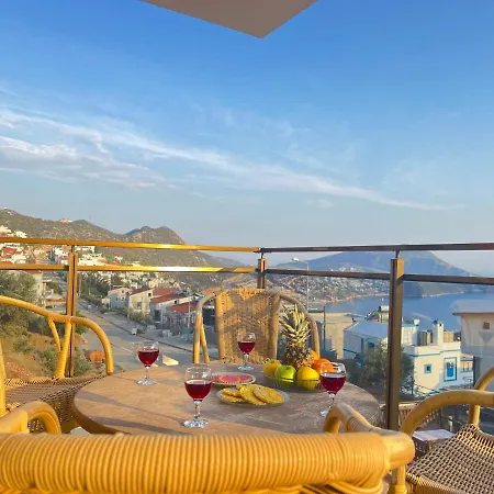 With Private Pool And Sea View For 6 People In Kas, Kalkan - Awz 124 *