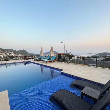 Villa With Private Pool And Sea View For 6 People In Kas, Kalkan - Awz 124 Kaş