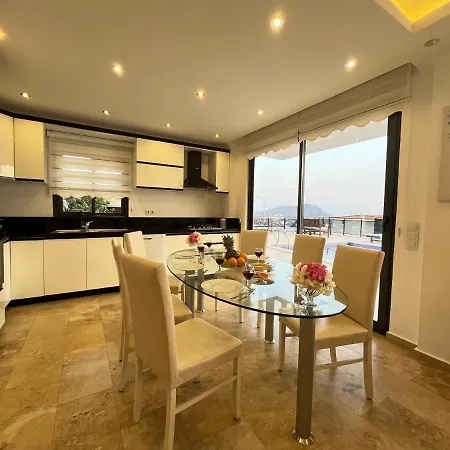 With Private Pool And Sea View For 6 People In Kas, Kalkan - Awz 124 Villa Kaş