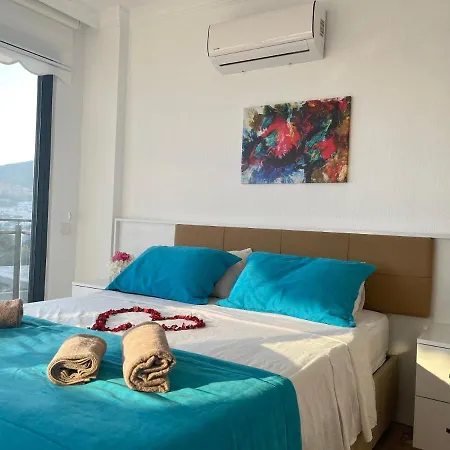 Villa With Private Pool And Sea View For 6 People In Kas, Kalkan - Awz 124